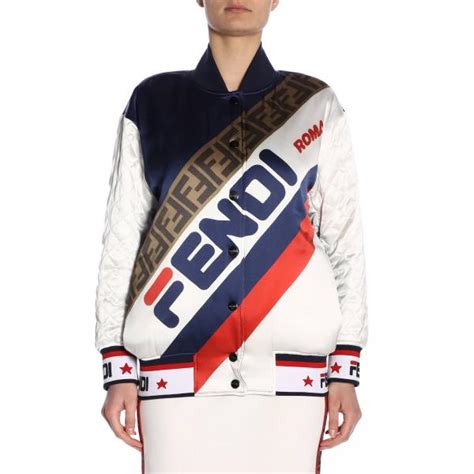 white fendi jacket|Fendi jacket model.